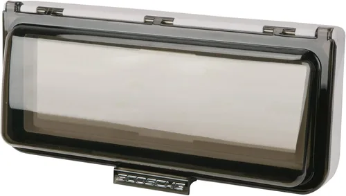 Vista 7 de Scosche ACM3W - Kit de tablero para cubierta de receptor estéreo Aqua Marine con puerta superior abatible, color blanco