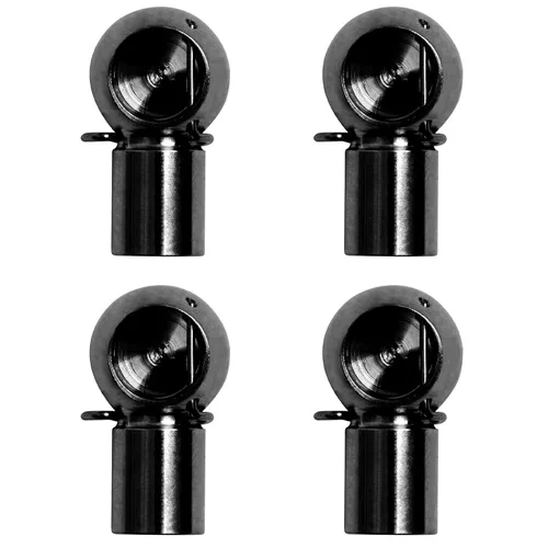 Vista 8 de ARANA Accesorios de extremo de bola de nylon del zócalo de la bola de 10MM, con rosca M6 4pcs recto desmontable elevación junta conector