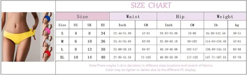 Vista 5 de Calzoncillos para mujer, bikini de encaje, color transpirable, seda, 3 piezas, color liso, cintura media, no (E, S)