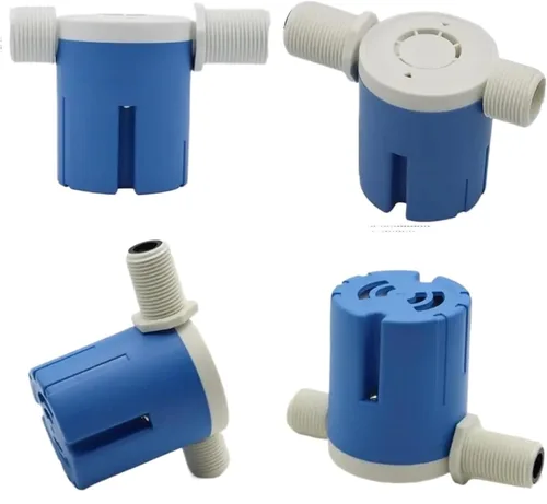 Vista 2 de 1/2'' Automatic Float Valve Water Level Control for Livestock Drinking Water Tank Swimming Pool Aquarium Automatic Irrigation(Side Inlet)