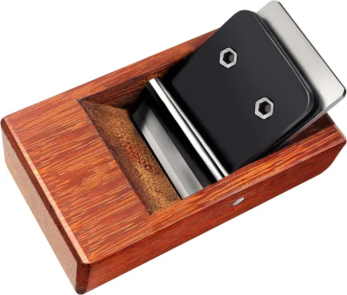 Vista 7 de Cepilladora de mano, cepilladora de madera, plana de mano perfecta para carpintería, cepillado de banco, alisado de superficie de puerta