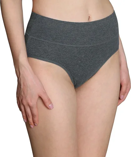 Vista 2 de INNERSY - Ropa interior de algodón para mujer, de talle alto, para posparto, paquete múltiple