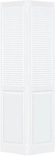 Vista 3 de Kimberly Bay Rejilla tradicional bi-fold, blanco (80 x 36)