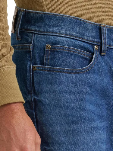 Vista 4 de Lee Men's Legendary Relaxed Straight Jean Azul Bedford (Bedford Blue)