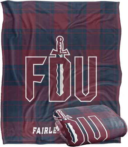 Vista 51 de LOGOVISION St John's University Campus Plaid Spirit Silky Touch Manta súper suave 36 x 58 pulgadas