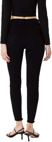 Vista 5 de Kancan KC7317 - Jeans ajustados de tiro alto para mujer