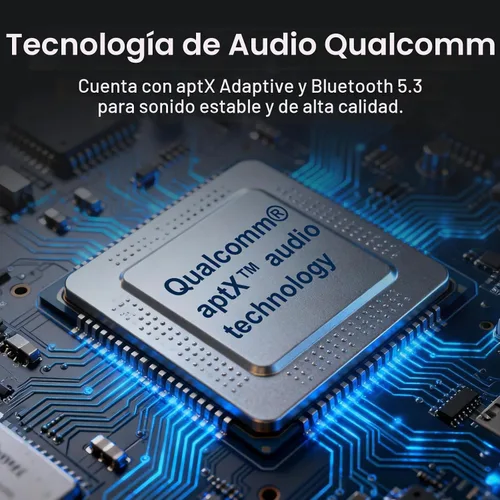 Vista 5 de Transmisor de audio Bluetooth 5.3 para avión con Qualcomm aptX adaptativo, pantalla LCD, soporte de dispositivo doble, batería de 30 horas, AUX