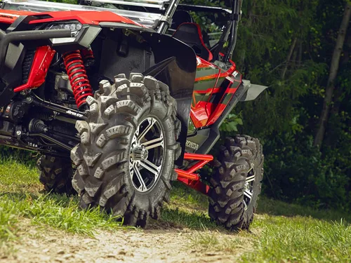Vista 8 de Guardabarros SuperATV para Honda Talon 1000X / 1000R / 2020+ 1000X-4 Durabilidad extrema Protege contra rocas, suciedad, arena y otros desechos