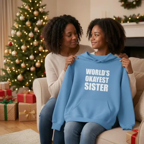 Vista 7 de Sudaderas con capucha Best Sister Ever Regalos para hermanas, sudaderas con capucha para mujeres