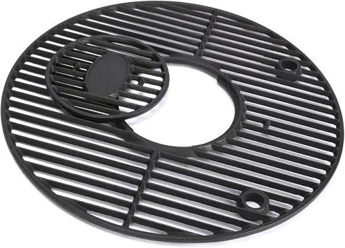 Vista 8 de QuliMetal Rejilla redonda de acero inoxidable 304 de 19.5 pulgadas de repuesto para parrilla Akorn Kamado Griller Akorn 16620 E56720 16820