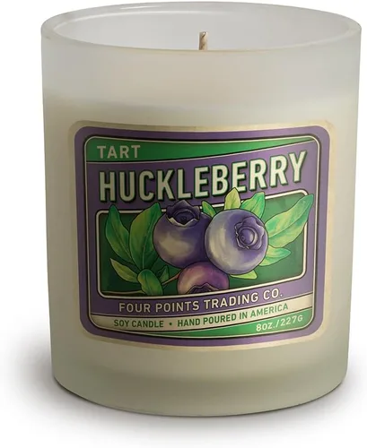 Vista 16 de I'm Your Huckleberry - Vela perfumada de soja para aromaterapia con tarro de 4 onzas Aromaterapia, con tarro