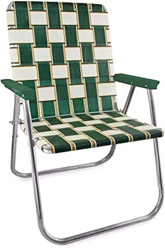 Vista 6 de Lawn Chair USA - Sillas de exterior para campamento, deportes y playa Lawn Chair USA - Sillas fabricadas con marcos de aluminio ligeros y cinchas