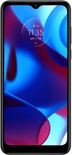 Vista 2 de Teléfono Moto G Pure 2021 Batería de 2 días Desbloqueado Fabricado para Estados Unidos por Motorola 3/32 GB Cámara de 13 MP Índigo