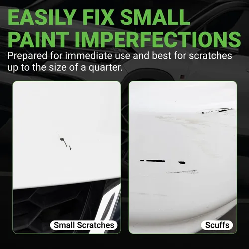 Vista 18 de TouchUpDirect 300 Alpine White III - Aerosol de pintura de retoque compatible con BMW Exact Match - Kit esencial