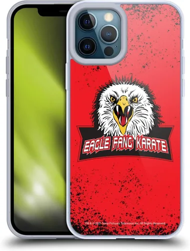 Vista 52 de Head Case Designs Funda de gel suave con licencia oficial de Cobra Kai Eagle Fang Logo Key Art compatible con Apple iPhone 7 Plus/iPhone 8 Plus