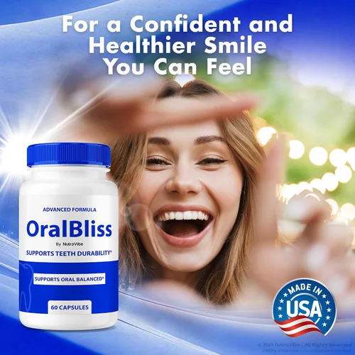 Vista 5 de OralBliss (2 unidades) - Fórmula de felicidad oral prémium para aliento fresco, apoyo de dientes y encías, y bienestar bucal, píldoras limpias