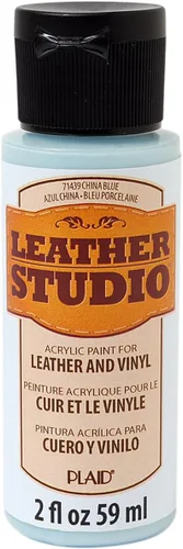 Vista 12 de Leather Studio 71411 pintura para piel de color blanco, 2 onzas