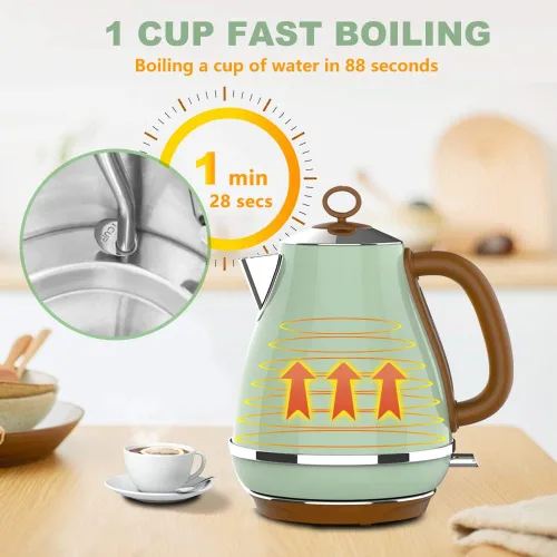 Vista 9 de Evoloop Rapid Egg Cooker eléctrico 6 huevos con hervidores eléctricos Evoloop 1.7L