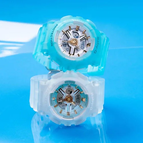 Vista 2 de Reloj Casio Baby-G World Time Quartz Ba-110Sc-7A Ba110Sc-7A 100M para mujer