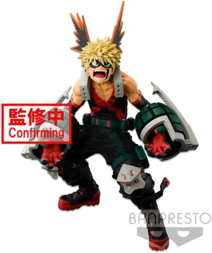 Vista 3 de BanPresto - Figura de anime My Hero Academia WFC Super Master StarKatsuki Bakugo