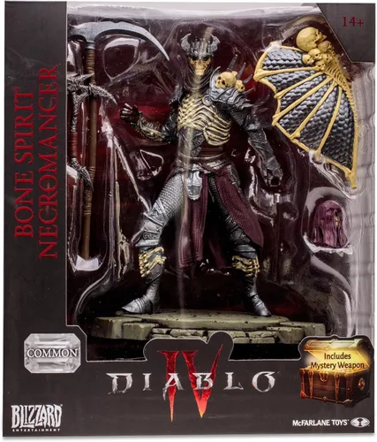 Vista 10 de McFarlane Toys - Diablo IV Bone Spirit Nigromante (Común) Escala 1:12 Figura Posada