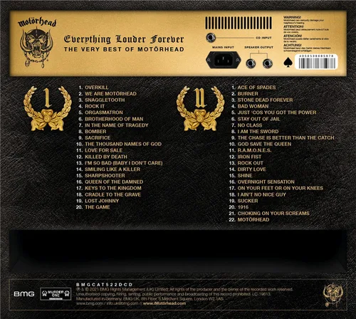 Vista 4 de Todo más fuerte para siempre - Lo mejor de Motörhead 2 CD