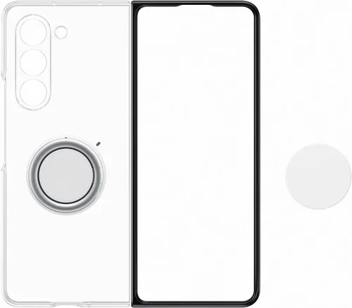 Vista 4 de Samsung Funda transparente oficial para Galaxy para Z Fold5