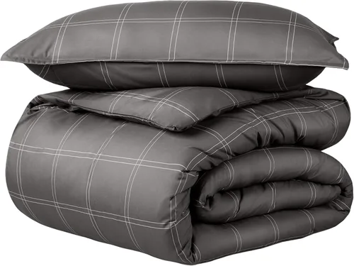 Vista 47 de Bare Home - Funda de edredón de ropa de cama extra larga - Colección premium de 1800 hilos súper suave - Funda de edredón ligera y fresca - Ropa