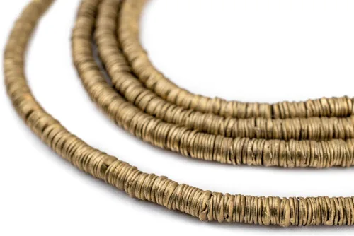 Vista 10 de TheBeadChest - Cuentas de cobre envejecido entrelazadas (0.157 in)
