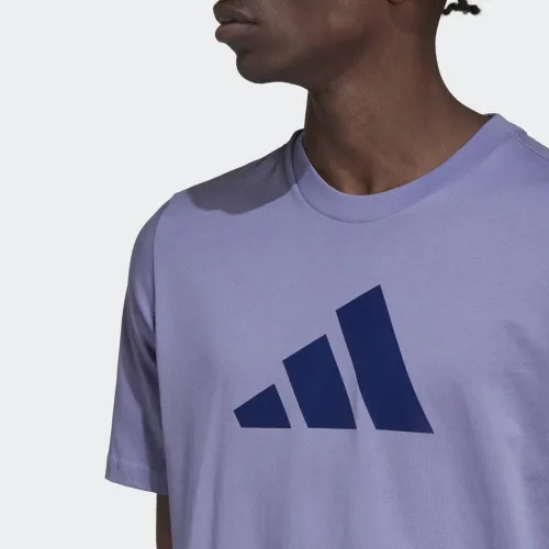 Vista 6 de adidas Camiseta Future Icon Three Bar para hombre