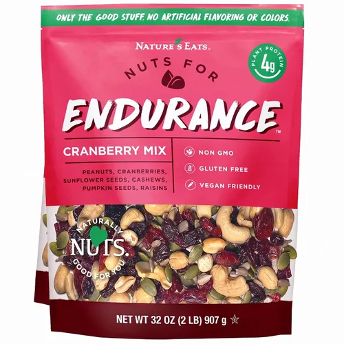 Vista 3 de Nature's Eats Endurance, Mezcla de Arándanos Rojos, 32 Oz