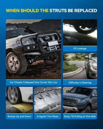 Vista 6 de PHILTOP Amortiguadores de aire delanteros derechos para automóviles para 2003-2009 E320 2006-2009 E350, E550, E63 AMG 2003-2006 E500, E55 AMG