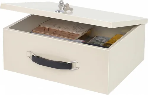 Vista 11 de xydled Caja Fuerte Resistente al Fuego Caja Fuerte con Cerradura de Llave para Almacenamiento de Seguridad en Casa y Oficina de Objetos de Valor