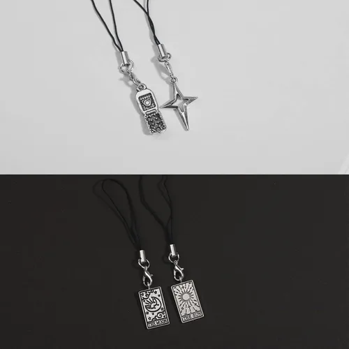 Vista 6 de Dijes de teléfono Y2k Accesorios de estética de hadas, dijes lindos y kawaii