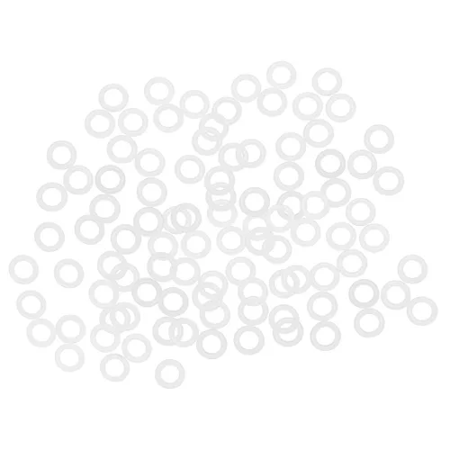 Vista 14 de uxcell Juntas tóricas de silicona, 0.197 in OD 0.079 in ID 0.059 in Ancho VMQ Junta de sello para válvulas de compresor reparación de tuberías