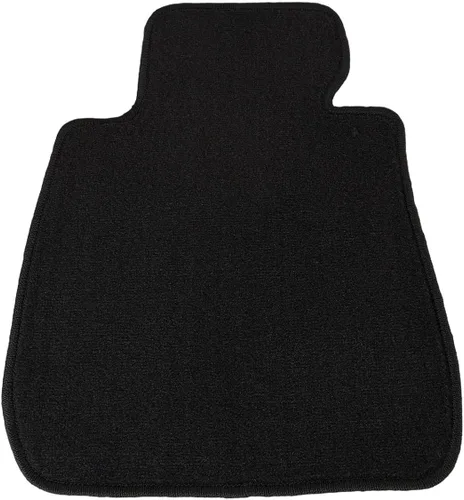Vista 6 de Spec-D Tuning 4 alfombrillas negras para el piso delanteras y traseras