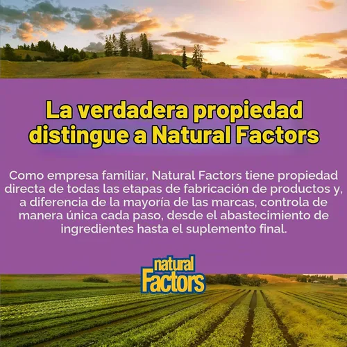 Vista 7 de Vitamina C Natural Factors, 1326, 1, 1