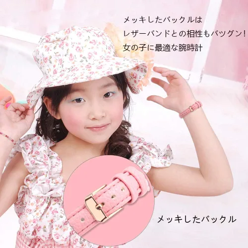 Vista 5 de TUOTISI Girls Watches Ladies Watch for Gift Students Watches for Girls Ages 11-15 Simple Japanese Movement Casual Leather Band Watches for Ladies
