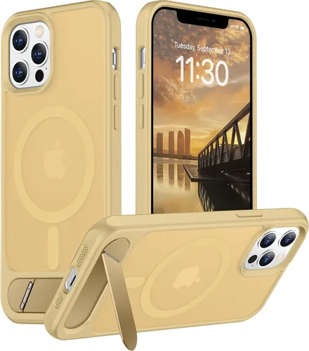 Vista 73 de Funda para iPhone 11 con compatibilidad magnética, [Soporte invisible incorporado][Compatible con MagSafe]
