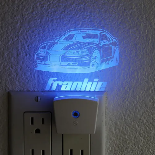 Vista 13 de Luz nocturna personalizada ATV para la habitación de los niños, decoración personalizada para el dormitorio de los niños, luz para niños