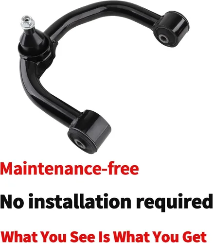 Vista 4 de Kit de elevación de brazos de control superiores delanteros de 2-4 pulgadas compatible con Ford F150 2004-2023 con rótula