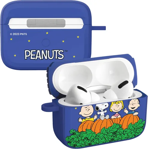 Vista 23 de Affinity Bands Peanuts Halloween HDX - Funda compatible con Apple AirPods Gen 1 y 2 (gran calabaza)