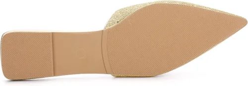 Vista 6 de Allegra K Tacones con purpurina para mujer, M
