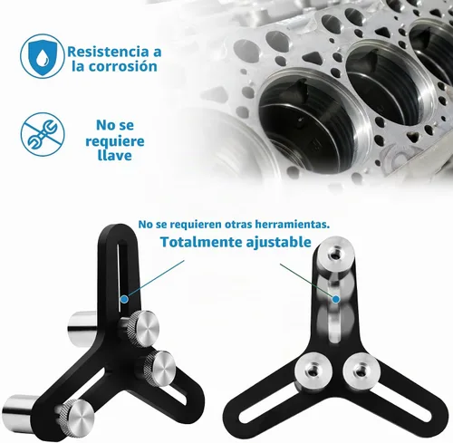 Vista 5 de Herramienta de cuadratura universal de anillo de pistón para orificios de 2-5 pulgadas de espacio final