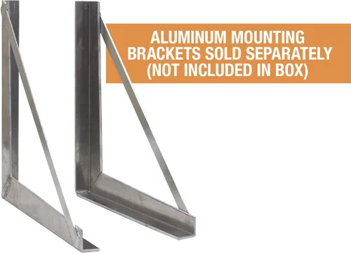 Vista 4 de Buyers Products 1705148 - Caja de camión de aluminio diamantado para debajo de la carrocería con pestillo de mango en T, 14 x 12 x 16 pulgadas