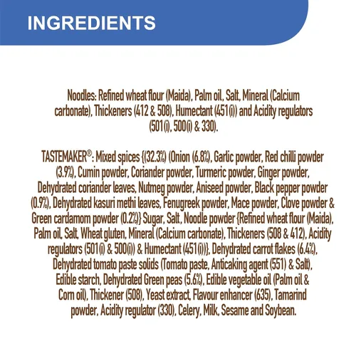 Vista 3 de Maggi Cuppa Mania Insta - Fideos Masala Yo! 70 gms (5 unidades)