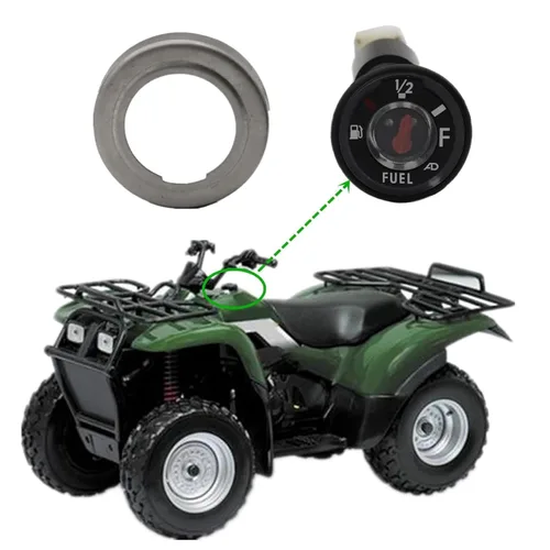 Vista 2 de NLQR Medidor de tapa de gas combustible para reemplazar 52005-1121 52005-0735 52005-1086 compatible con Kawasaki Bayou 220 250 300 400 Prairie 300