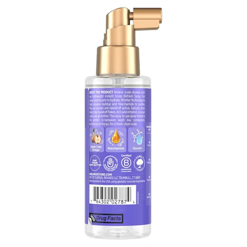 Vista 2 de Shea Moisture Tratamiento de la caspa en aerosol instantáneo para el cuero