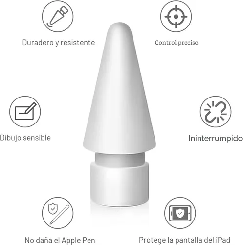 Vista 4 de Puntas de repuesto para Apple Pencil USB-C/punta de 1ª generación/2ª generación (paquete de 12)