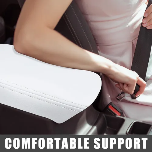 Vista 5 de Funda impermeable para consola central de coche, color blanco, para Hyundai Tucson 2022 2023
